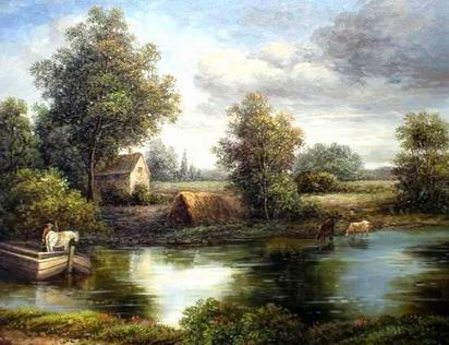 Landscape A oil painting