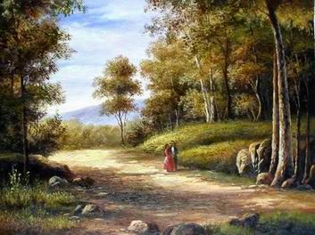 Landscape A oil painting