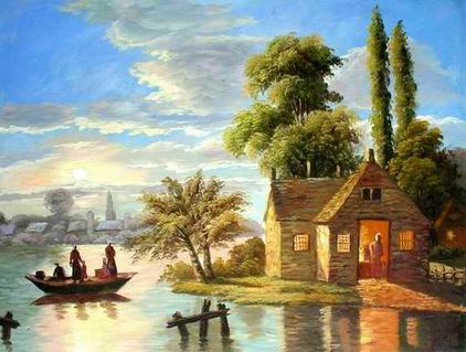 Landscape A oil painting