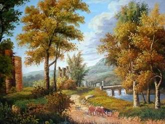 Landscape A oil painting