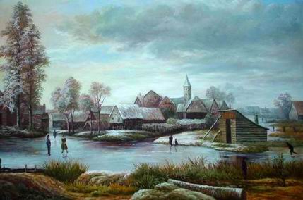 Landscape A oil painting