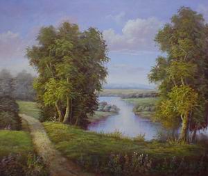 Landscape A oil painting