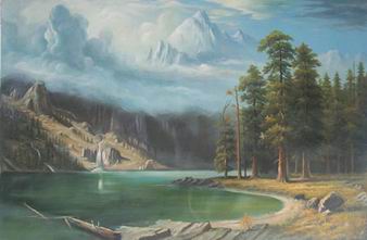 Landscape A oil painting