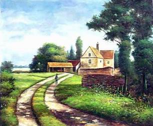 Landscape A oil painting