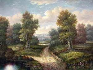 Landscape A oil painting