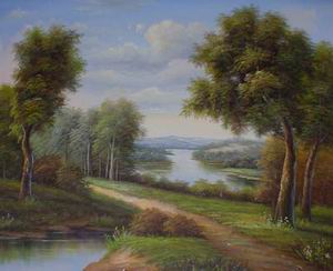 Landscape A oil painting