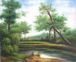 Landscape A oil painting