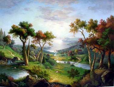 Landscape A oil painting