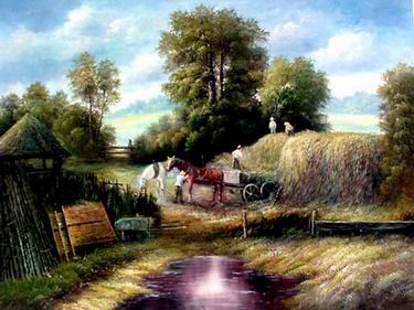 Landscape A oil painting