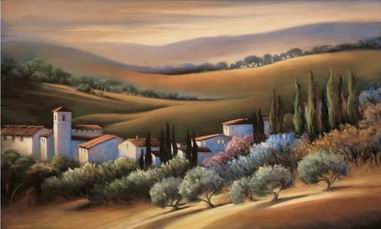 Landscape A oil painting