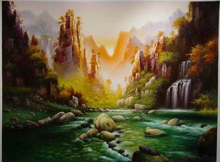 Landscape A oil painting