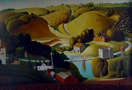 Landscape A oil painting