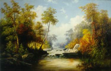 Landscape A oil painting