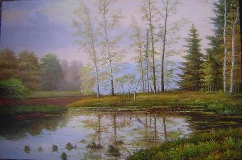 Landscape A oil painting