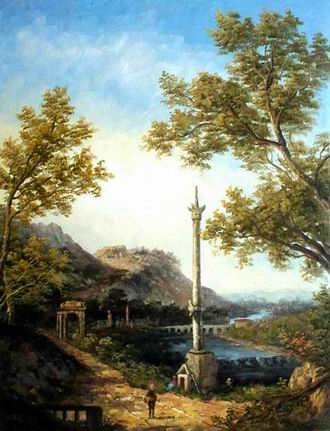 Landscape A oil painting