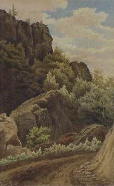 Landscape A oil painting