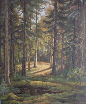 Landscape A oil painting