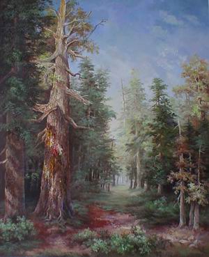 Landscape A oil painting