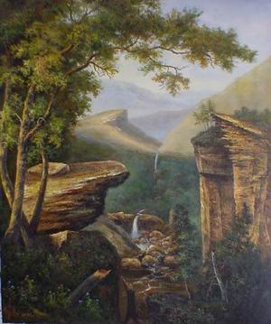 Landscape A oil painting