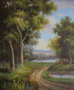 Landscape A oil painting