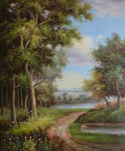 Landscape A oil painting