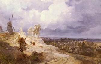 Landscape B oil painting