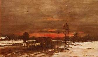 Landscape B oil painting