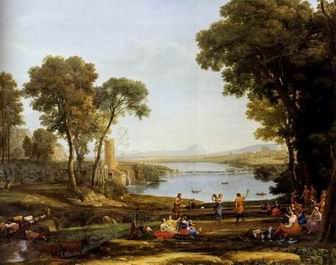 Landscape B oil painting