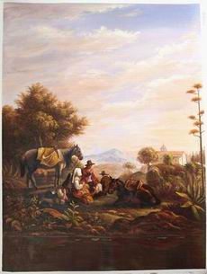 Landscape B oil painting