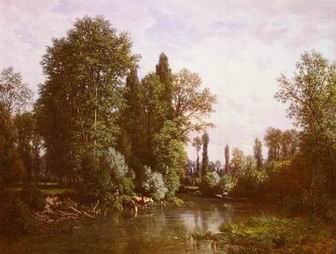 Landscape B oil painting