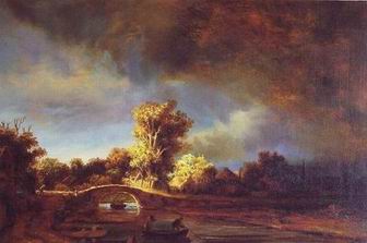 Landscape B oil painting