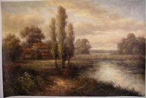 Landscape B oil painting