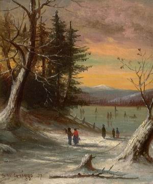 Landscape B oil painting