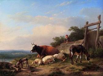 Landscape B oil painting