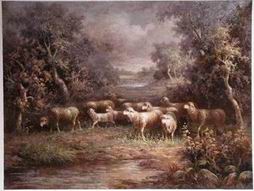 Landscape B oil painting