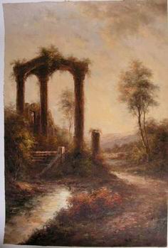 Landscape B oil painting