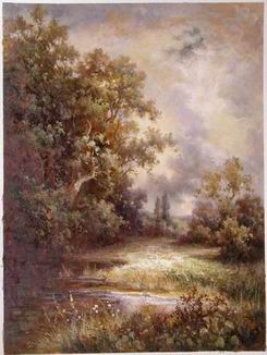 Landscape B oil painting