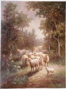 Landscape B oil painting