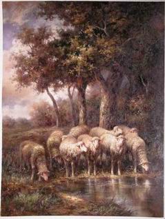 Landscape B oil painting