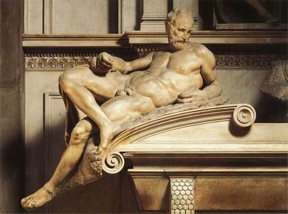 Sculpture oil painting