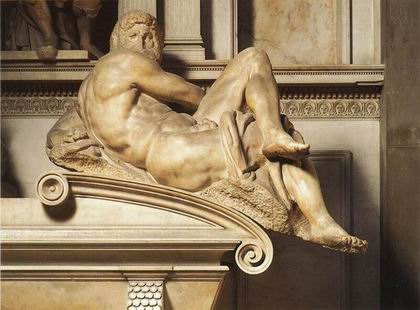 Sculpture oil painting