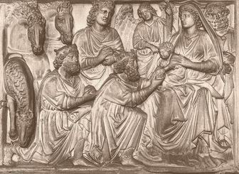 Sculpture oil painting