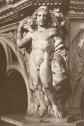 Sculpture oil painting