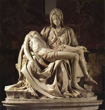 Sculpture oil painting