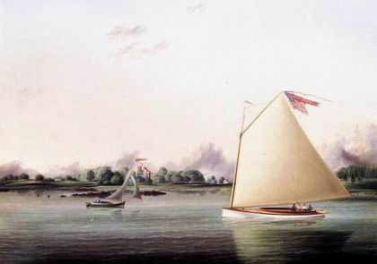 Seascape oil painting