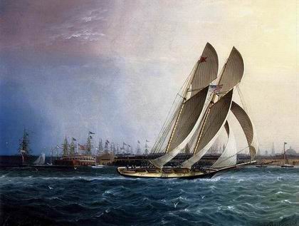 Seascape oil painting