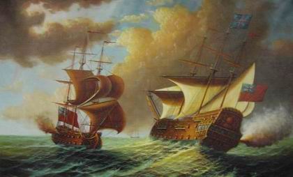 Seascape oil painting