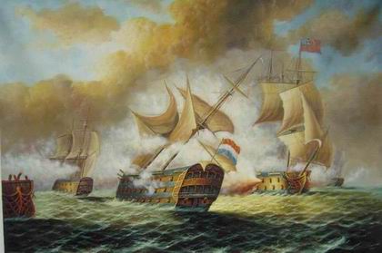 Seascape oil painting