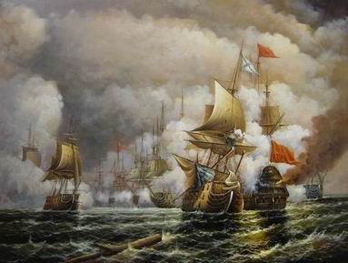 Seascape oil painting