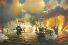 Seascape oil painting